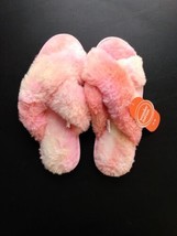 Girls  Wonder Nation Size 4/5 crossband super soft slippers Comfy With Tags - €6,42 EUR
