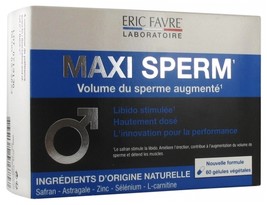 Eric Favre Maxi Sperm 60 Capsules - $1,577.56 MXN