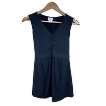 Oh Baby! By Motherhood Sleeveless Stretch Black Tank Size S Small - £9.46 GBP