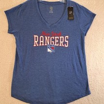 Womens Official NHL New York Rangers Shirt Size Large New With Tags. - £11.64 GBP