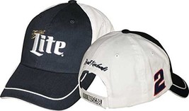 Brad Keselowski #2 Miller's Lite Racing new Black and white ball cap w/tags - $22.00