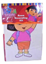 Nickelodeon Jr Room Decorating Kit (Stickers &amp; Paint Stamps) Dora the Ex... - £12.25 GBP