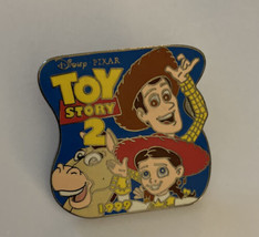 Toy Story 2 Pin Woody Jessie &amp; Bullseye 1999 Pin Disney Pin - £12.07 GBP