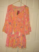 NWT Lilly Pulitzer  Amisa Tunic  Dress In Multi Sun Splashed  Size Xs Vhtf Rare  - £193.65 GBP