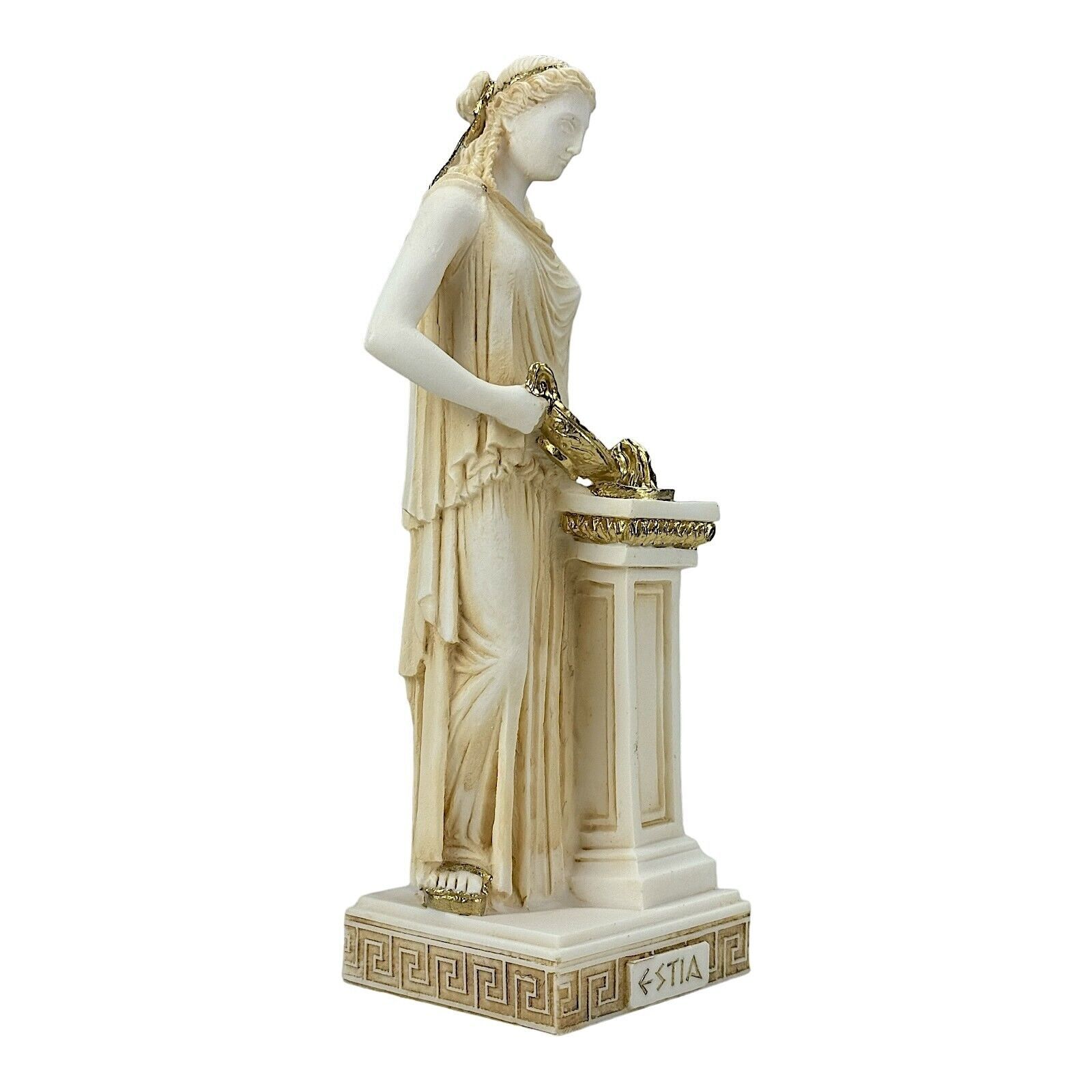 Statue Hestia Vesta déesse de la maison et sculpture de famille figurine fait... Item image 8