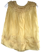 Vintage Dress For French Or German Bisque Doll Yellow - €47,40 EUR