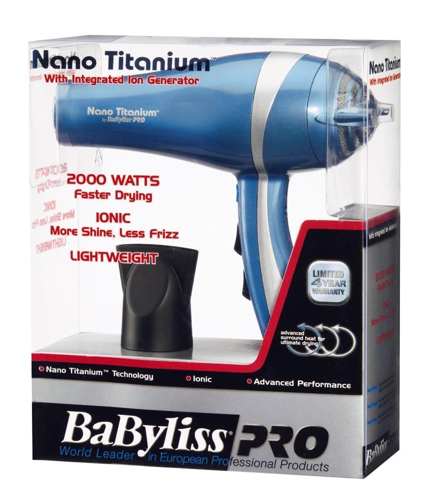 BaByliss Pro Nano Titanium Ionic Dryer 2000W - $199.98