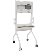 Chief LSCUW VOYAGER MANUAL HEIGH ADJUSTABLE AV CART WHITE - $2,061.56