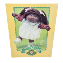 Vintage 1984 Cabbage Patch Kids School Folder Write Right Portfolio Black Girl - £12.90 GBP