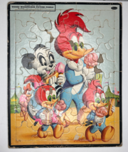 Vintage 1956 Whitman Woody The Woodpecker Damaged Tray Picture Puzzle 44... - $4.95