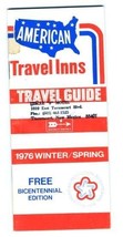 American Travel Inns 1976 Winter Spring Guide Motel - £10.87 GBP