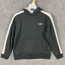Rawlings Hoodie Large 14/16 Boys Pullover Black 100% Polyester L - €8,14 EUR
