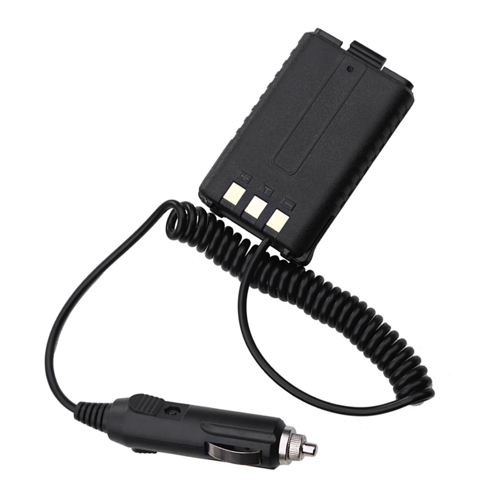 ALLOYSEED Car Charger Battery Eliminator for Baofeng UV-5R Series Two-Way Radi - £10.76 GBP