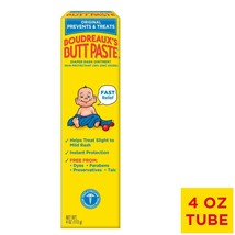 Original Boudreaux&#39;s Butt Paste Diaper Rash Ointment, 4 oz Tube+ - £13.44 GBP