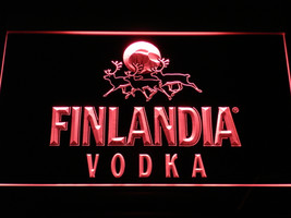 Finlandia Vodka Illuminated Led Neon Sign Home Decor, Bar, Pub, Club, Lights Art - £20.45 GBP+