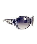 Texas West Womens Sunglasses With Rhinestone Metal Heart And Wing UV 400... - £18.10 GBP