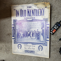 The In Old Kentucky Songster Vtg Sheet Music Haviland  Yankee Doodle Chance Me - £20.92 GBP