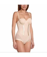 NWT Body Shaper With Built-In Bra &amp; Anti-Static in Latte Size 40DD - £20.09 GBP
