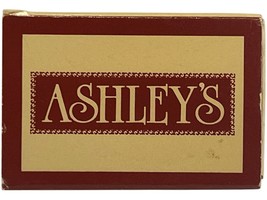 Vintage Matchbox Advertising Ashleys Restaurant Sheraton Rochester New Y... - $4.99