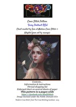 Fairy Portrait ~~ Cross Stitch Pattern - £15.64 GBP