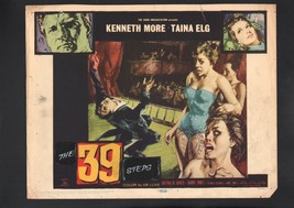 39 Steps Lobby Card #1-1960-Kenneth More. - £26.21 GBP