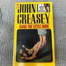 Hang The Little Man Mystery Paperback Book John Creasey from Berkley 1966 - £11.08 GBP