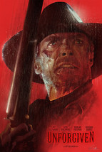 Unforgiven Clint Eastwood Casey Callender Movie Poster Giclee Print 24x36 Mondo - £94.35 GBP