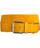 NEW BSN Sports MVP Adult Baseball Belt Gold Adjusts from 24&quot;- 48&quot; - $6.83 CAD