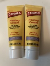 Carmex Healing Cream Healing Ingredients . 75  Oz Travel Size 2 Pack - £20.72 GBP