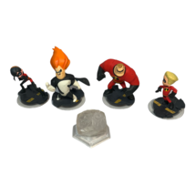 Disney Infinity The Incredibles Lot of 5 Mr Incredible Violet Dash Syndrome - £22.07 GBP