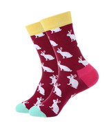 Bunny Rabbit Socks from the Sock Panda (Adult Medium - Women&#39;s Shoe Size... - $8.91