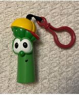 Fisher Price VeggieTales JUNIOR ASPARAGUS Talking Clip-on - 75125, WORKS!!! - $14.84