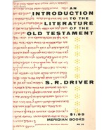 An Introduction to the Literature of the Old Testament (The Meridian Lib... - $144.33 MXN