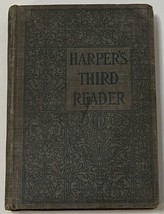 Harper&#39;s Third Reader By American Authors / Harper Brothers Vintage 1888... - $7.99