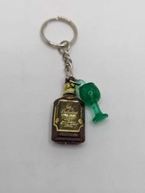 Mini Ballentine Gold Seal SP Res Scotch Whisky+Green Glass Keychain2~Non... - £23.67 GBP