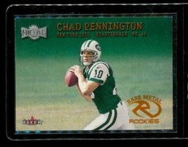 2000 Fleer Rare Metal Rookies Football Card #277 Chad Pennington New York Jets - £7.64 GBP