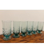 Vintage Duncan &amp; Miller Set of 6 water goblets - $2,447.81 MXN