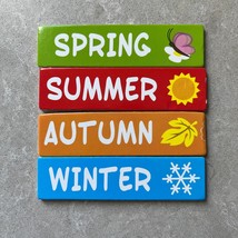 Melissa &amp; Doug Magnetic Daily Calendar Seasons Replacement Pieces - $11.19