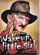 A Nightmare On Elm Street Freddy Wake Up, Little Girl Refrigerator Magnet UNUSED - £3.19 GBP