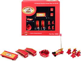 Shop Tool Set of 6 pieces &quot;Busted Knuckle Garage&quot; 1/18 Diecast Replica by GMP - £43.89 GBP