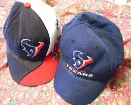 (2) Houston Texans NFL Football Hats, Baseball Caps, Sports Fan + FREE Gift - £11.98 GBP