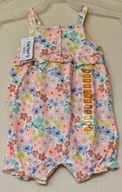 CARTER&#39;S Baby Girls 12 Months  Multicolor Ruffle Floral Rompers *NWT $!8 - $12.87