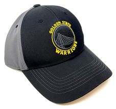 Golden State Basketball Team Hat Adjustable MVP Warriors Logo Cap - £22.67 GBP