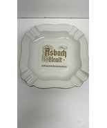 Vintage Asbach Uralt German Ashtray Gold-Rimmed Cigar Cigarette Ashtray ... - $20.77 CAD