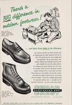 1962 Print Ad Cedar Crest Sportsman&#39;s Outdoor Boots Nashville,Tennessee - $13.48