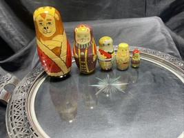 Vintage Oriental Trading Wood Nesting Dolls - £10.83 GBP