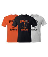 Bengals Joe Burrow Training Camp Jersey T-Shirt - $359.45 MXN