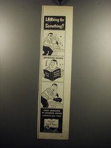 1957 Yellow Pages Ad - Looking For Something? Sporting Goods - £14.78 GBP