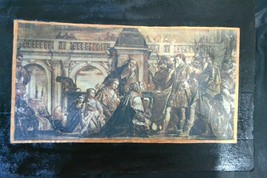 Vintage Art Print  &quot;Family of Persian King Darius meets Alexander the Great&quot; - £15.51 GBP