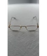 Safilo Italy LIBRARY 1321 000 52-21-145 Gold Eyeglasses Frame - $49.47